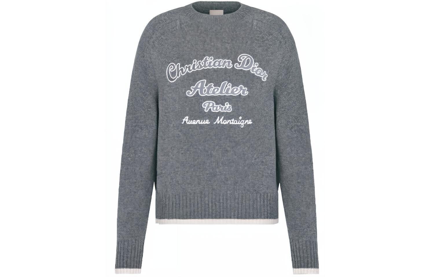 Ежеквартальные новинки свитер мужской серый Dior, серый
Ежеквартальные новинки свитер мужской серый Dior, серый