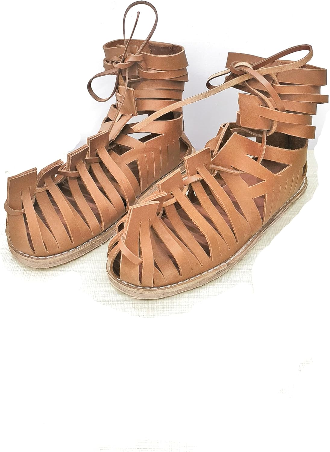 Средневековые римские сандалии Caligae Мужские гладиаторские кожаные сандалии Средневековый древнеримский солдат Коричневые Caligae Винтажные греко-римские солдатские сандалии Древняя обувь для Хэллоуина для взрослых мужчин Generic
Средневековые римские сандалии Caligae Мужские гладиаторские кожаные сандалии Средневековый древнеримский солдат Коричневые Caligae Винтажные греко-римские солдатские сандалии Древняя обувь для Хэллоуина для взрослых мужчин Generic