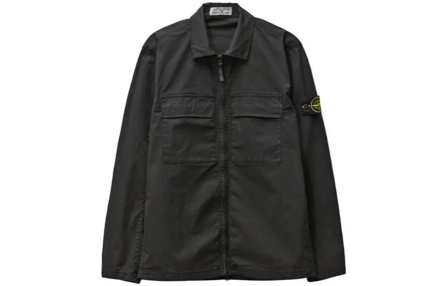 Куртка мужская Stone Island с логотипом на рукаве, черный
Куртка мужская Stone Island с логотипом на рукаве, черный
