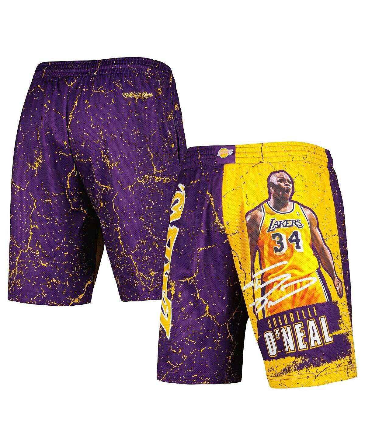 Мужские фиолетовые шорты Shaquille O'Neal Los Angeles Lakers Hardwood Classics Player Burst Mitchell & Ness
Мужские фиолетовые шорты Shaquille O'Neal Los Angeles Lakers Hardwood Classics Player Burst Mitchell & Ness