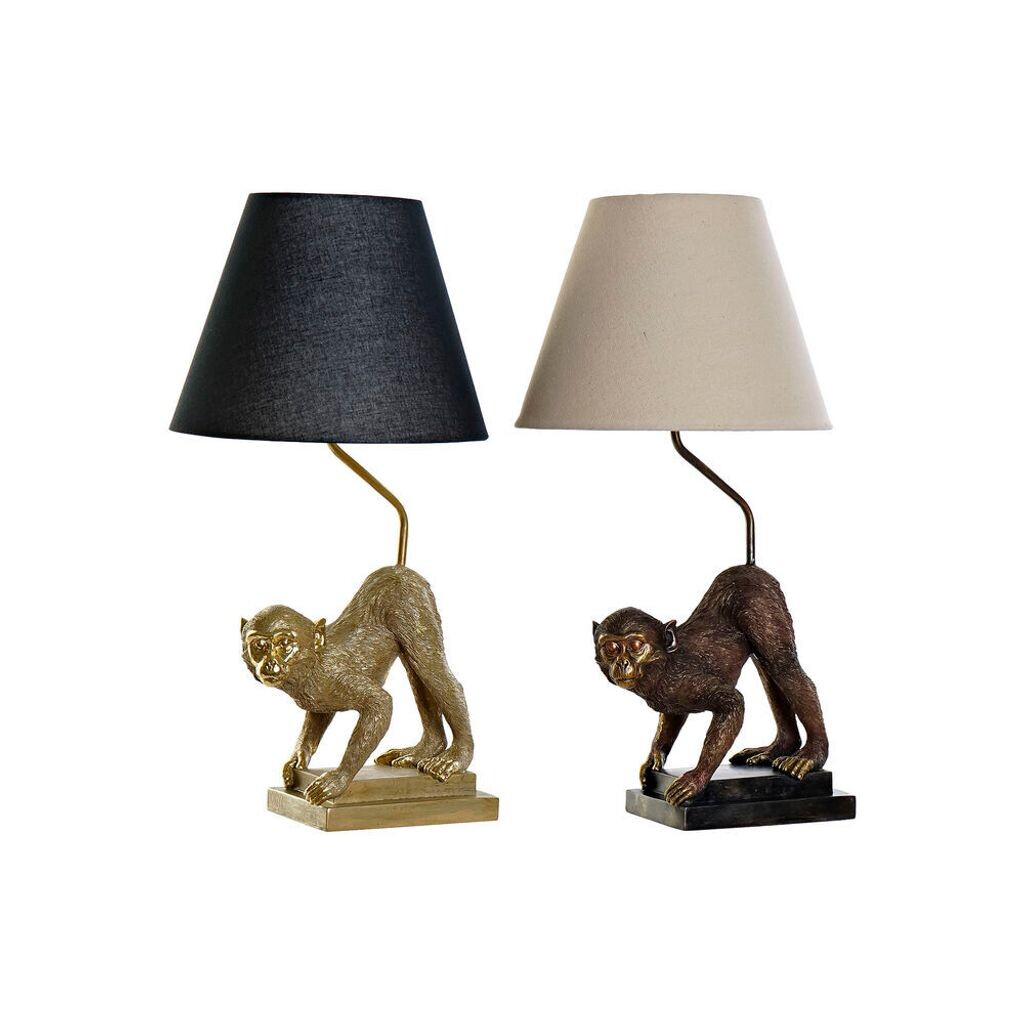 Настольная лампа DKD Home Decor Черный Бежевый Золотистый Металлический Смола Обезьяна (32,5 x 30 x 60 см) (2 шт)
Настольная лампа DKD Home Decor Черный Бежевый Золотистый Металлический Смола Обезьяна (32,5 x 30 x 60 см) (2 шт)