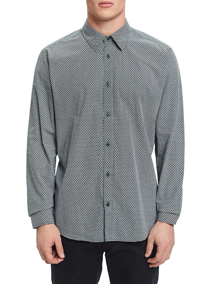 Рубашка ESPRIT Hemd, цвет Dunkelblau/Weiß
Рубашка ESPRIT Hemd, цвет Dunkelblau/Weiß