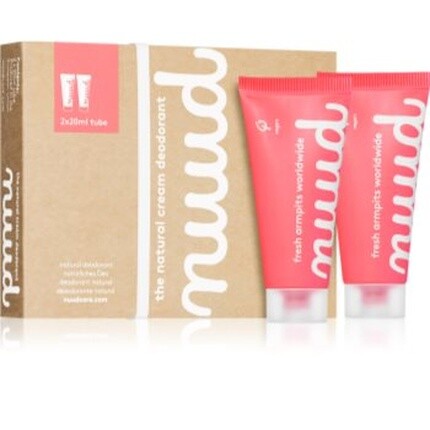 Smarter Pack Red 20 мл - Натуральный кремообразный дезодорант Nuud
Smarter Pack Red 20 мл - Натуральный кремообразный дезодорант Nuud