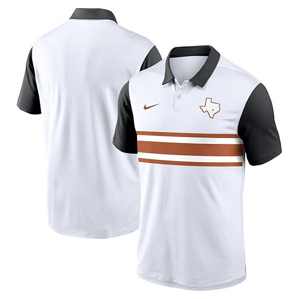 Мужская бело-черная футболка Texas Longhorns Vapor Performance Polo Nike
Мужская бело-черная футболка Texas Longhorns Vapor Performance Polo Nike