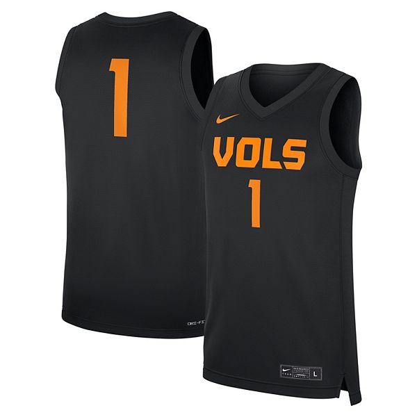 Мужская баскетбольная форма Tennessee Volunteers #1 черная Nike
Мужская баскетбольная форма Tennessee Volunteers #1 черная Nike