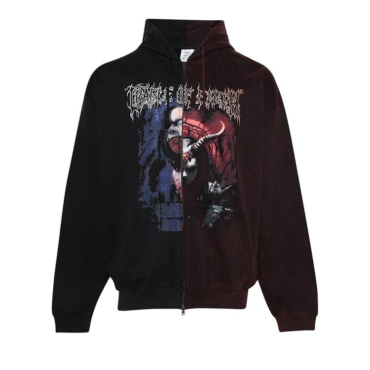 Худи Vetements Cof Cut-Up Oversized Zip-Up Hoodie, Black/Red
Худи Vetements Cof Cut-Up Oversized Zip-Up Hoodie, Black/Red