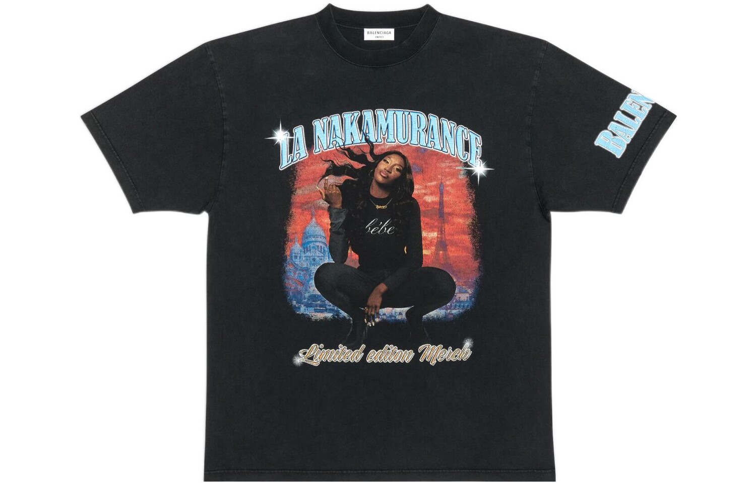 Футболка мужская Balenciaga Music Aya, черный
Футболка мужская Balenciaga Music Aya, черный