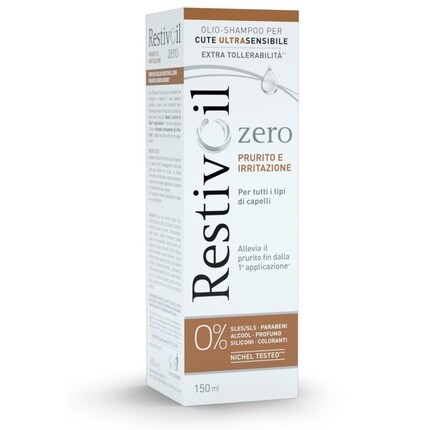 RestivOil Zero Itch Oil Шампунь для всех типов волос 150мл 
RestivOil Zero Itch Oil Шампунь для всех типов волос 150мл