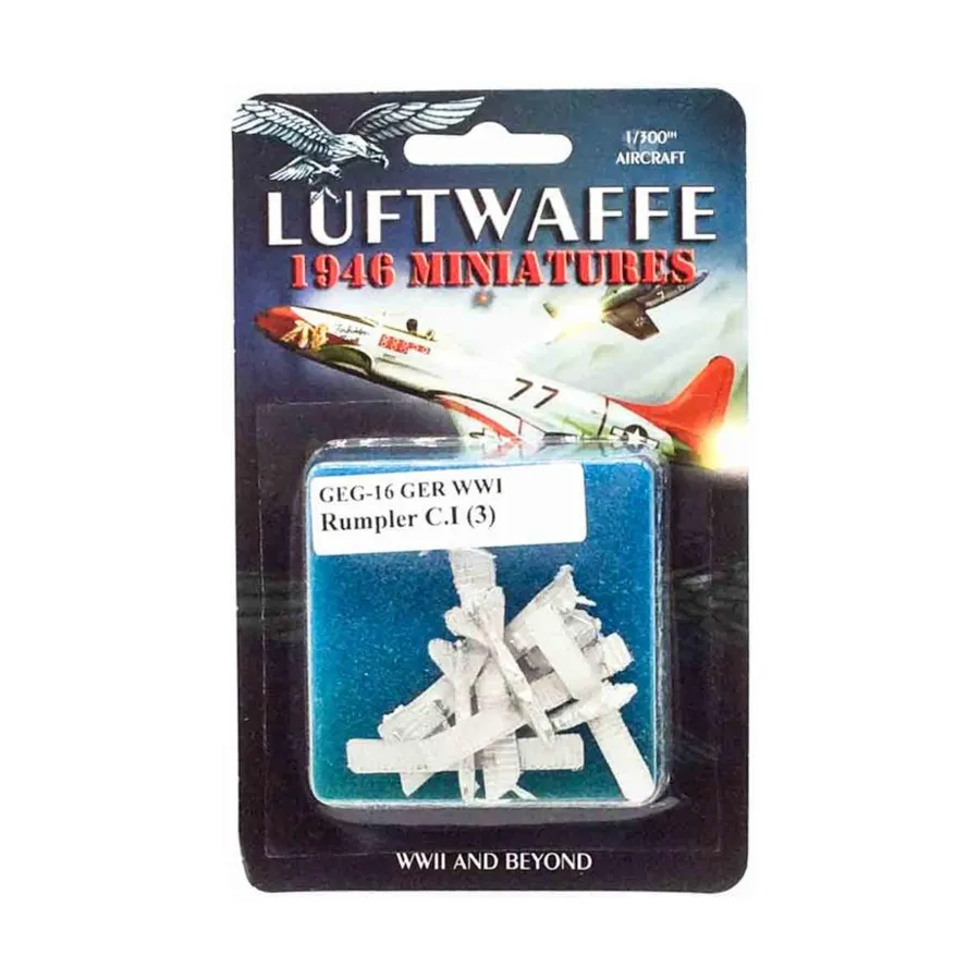 Румплер CI, Hostile Aircraft Miniatures - Germany Great War (1:285)
Румплер CI, Hostile Aircraft Miniatures - Germany Great War (1:285)