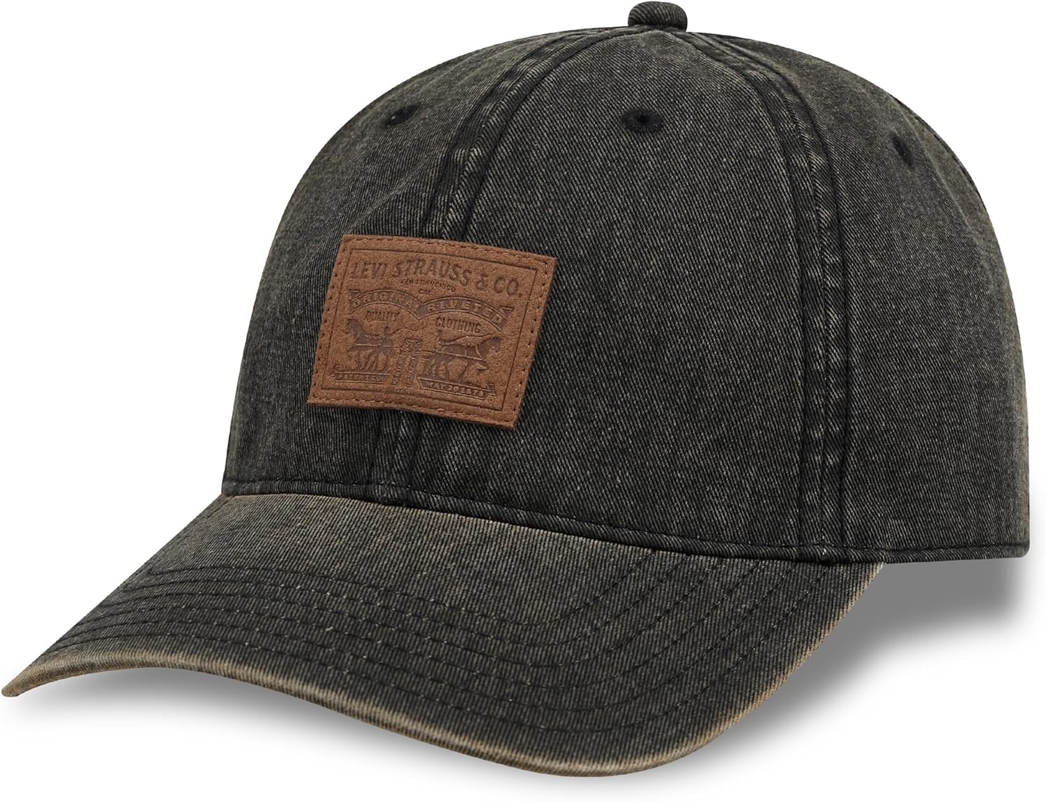 Мужская классическая бейсболка Levi's с логотипом, Black Denim
Мужская классическая бейсболка Levi's с логотипом, Black Denim