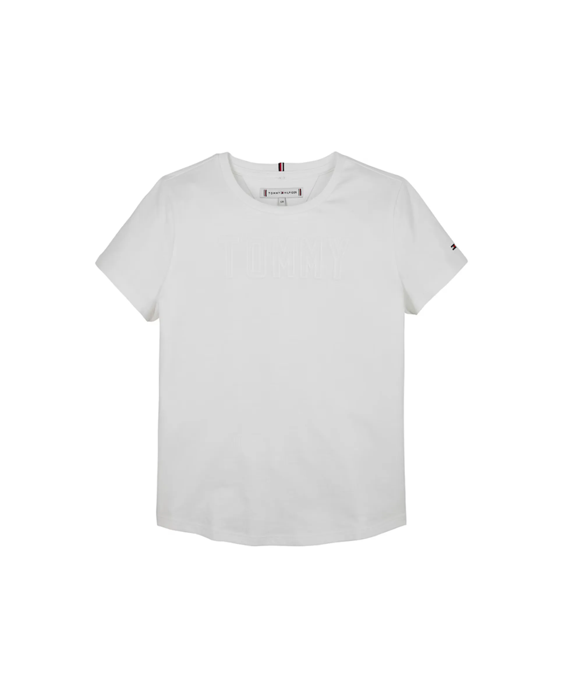 Детская футболка с коротким рукавом и круглым вырезом, с логотипом спереди Tommy Hilfiger, белый
Детская футболка с коротким рукавом и круглым вырезом, с логотипом спереди Tommy Hilfiger, белый
