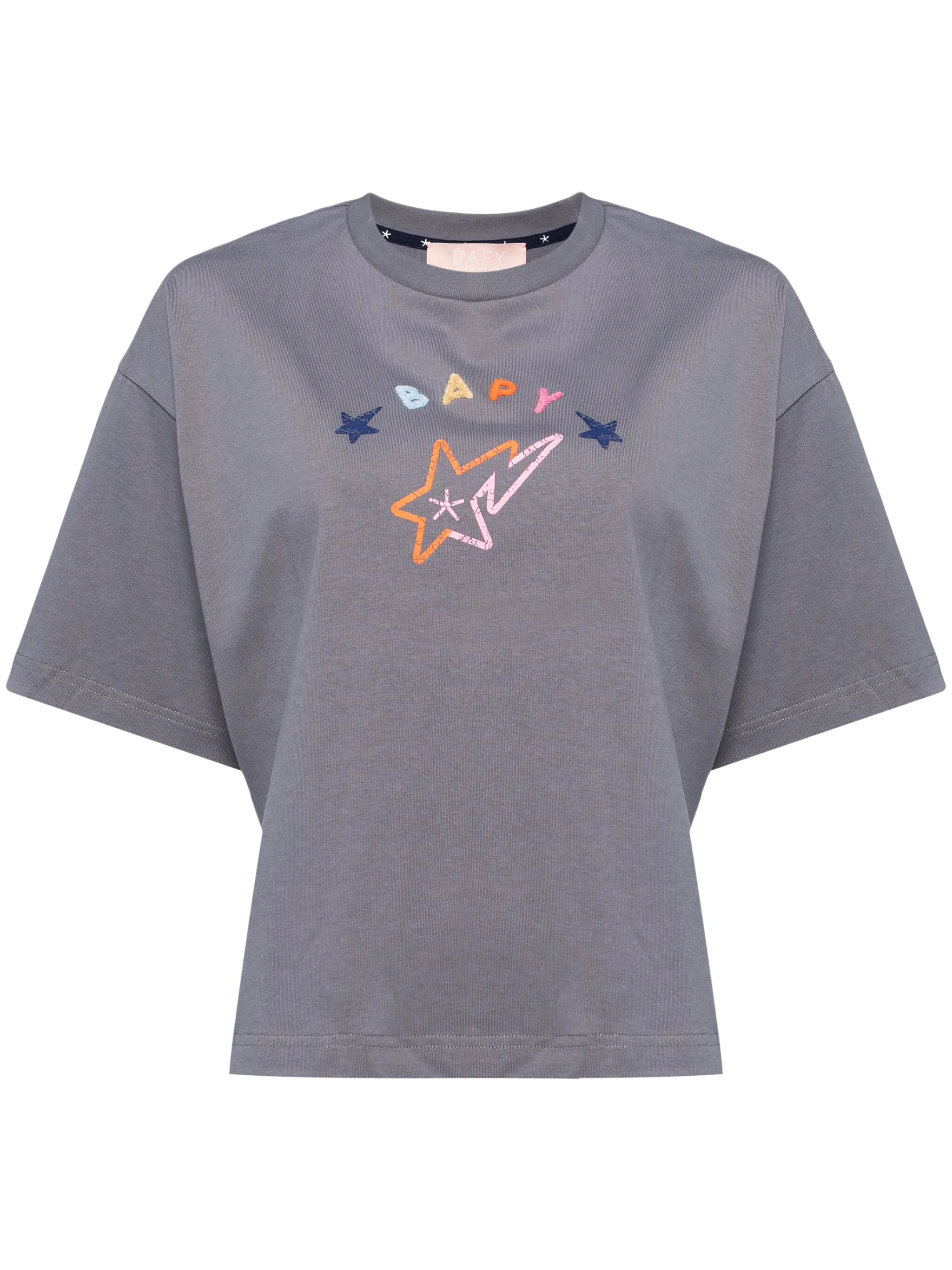 Футболка с нашивкой-логотипом Bapy By A Bathing Ape, серый
Футболка с нашивкой-логотипом Bapy By A Bathing Ape, серый