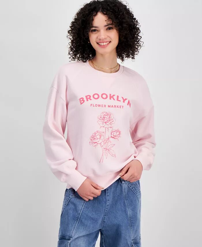 Свитшот с графическим принтом Brooklyn Flower Market для юниоров Self Esteem, розовый
Свитшот с графическим принтом Brooklyn Flower Market для юниоров Self Esteem, розовый