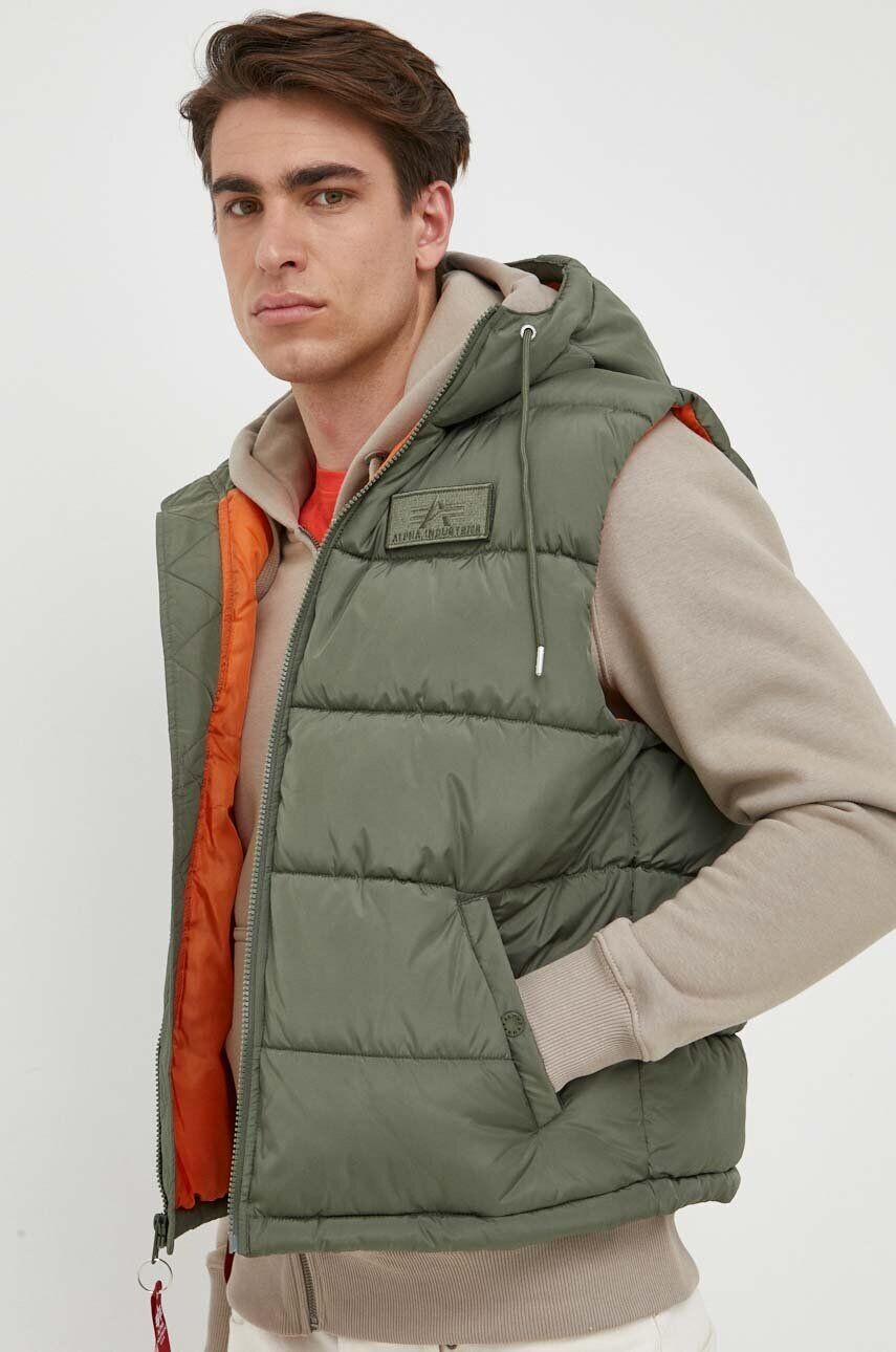 Жилет Alpha Industries, зеленый
Жилет Alpha Industries, зеленый