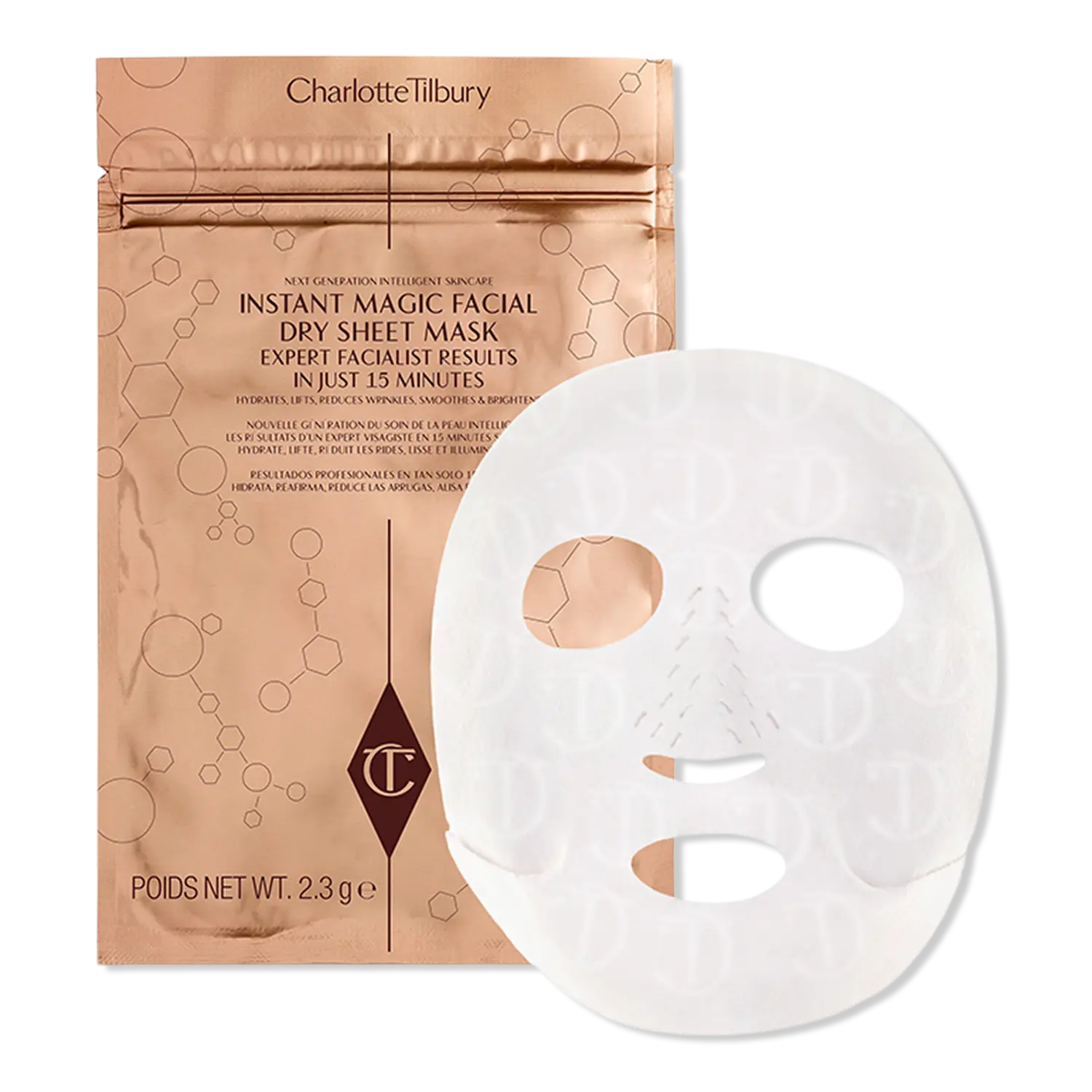 Сухая тканевая маска для лица Мгновенное волшебство Charlotte Tilbury
Сухая тканевая маска для лица Мгновенное волшебство Charlotte Tilbury