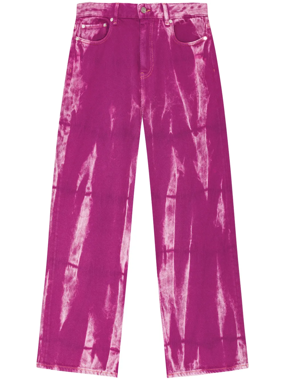 Джинсы с принтом тай-дай GANNI, розовый
Джинсы с принтом тай-дай GANNI, розовый