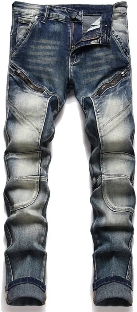 Мужские джинсы Stretch Denim с застежками-молниями и аппликацией SIDUFHAOPKLL
Мужские джинсы Stretch Denim с застежками-молниями и аппликацией SIDUFHAOPKLL