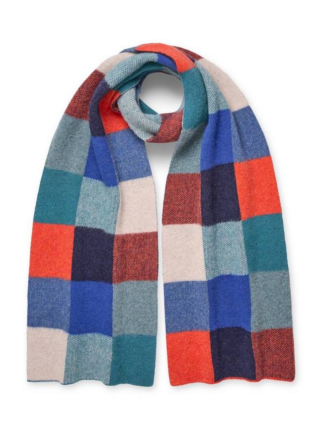 Шарф из кашемира с тиснёным клетчатым узором Celtic & Co.
Шарф из кашемира с тиснёным клетчатым узором Celtic & Co.