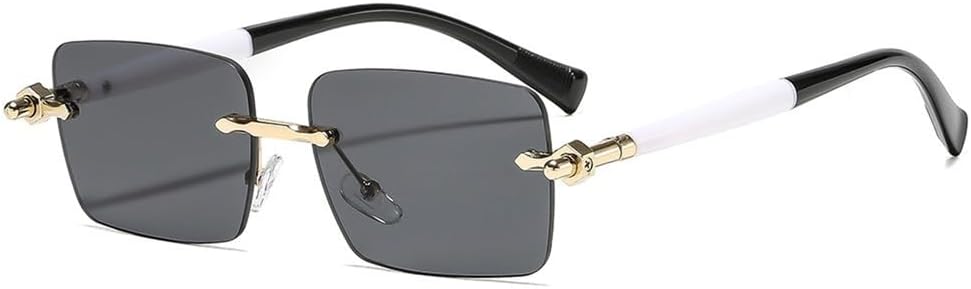 Ретро безрамочные солнцезащитные очки для женщин с градиентным переходом цвета, контрастная оправа, модные универсальные очки для мужчин и мужчин в повседневном стиле KTUCN, Golden Black
Ретро безрамочные солнцезащитные очки для женщин с градиентным переходом цвета, контрастная оправа, модные универсальные очки для мужчин и мужчин в повседневном стиле KTUCN, Golden Black