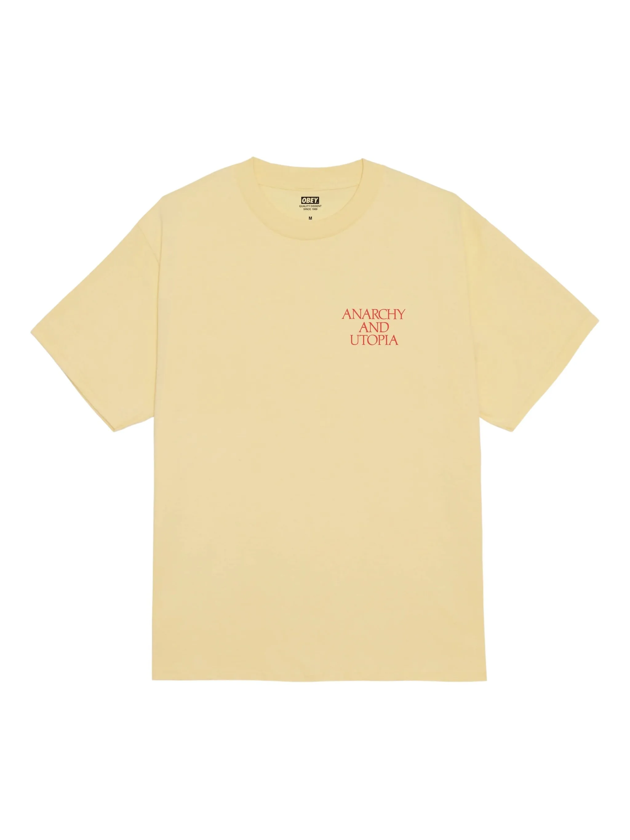 Футболка с графичным принтом Obey, желтый
Футболка с графичным принтом Obey, желтый
