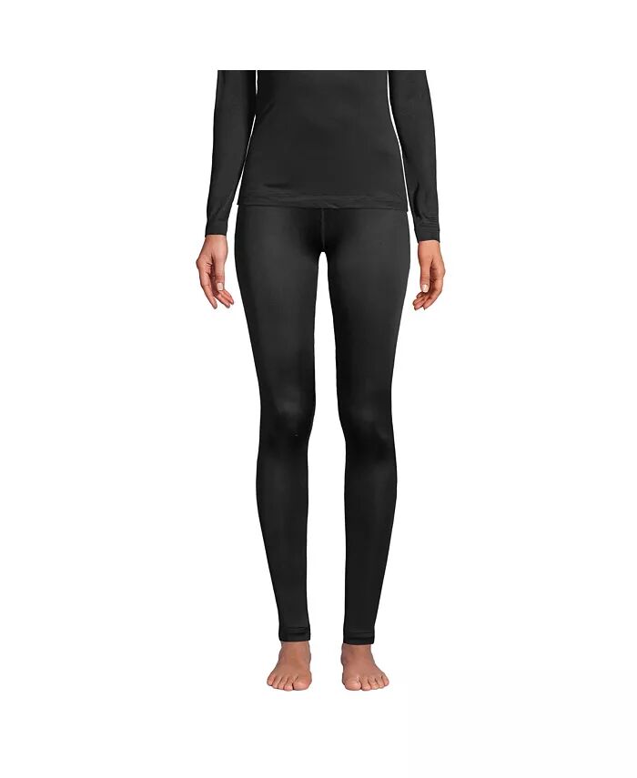 Женское шелковое интерлок длинное нижнее белье леггинсы брюки Lands' End, черный
Женское шелковое интерлок длинное нижнее белье леггинсы брюки Lands' End, черный