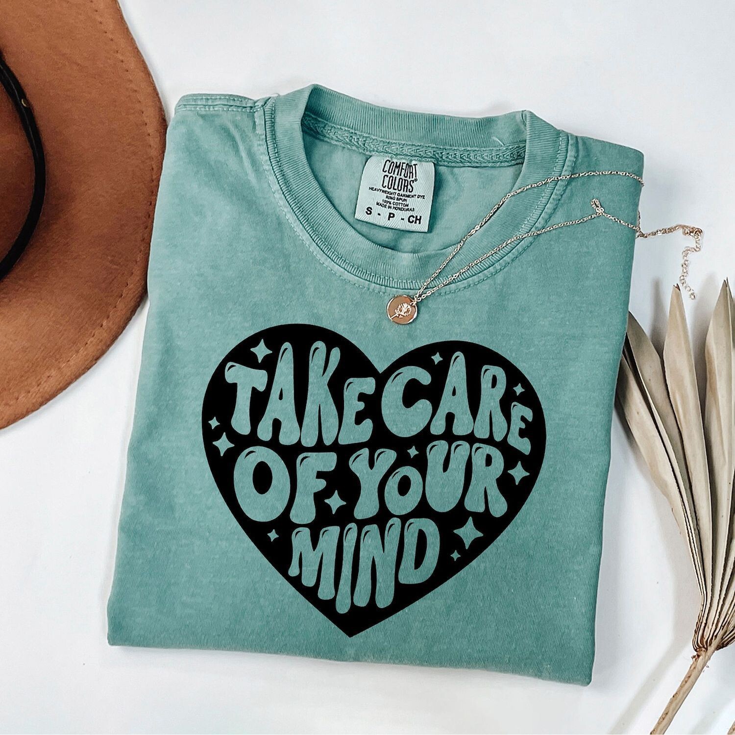 Футболки Take Care Of Your Mind, окрашенные в готовой одежде Simply Sage Market
Футболки Take Care Of Your Mind, окрашенные в готовой одежде Simply Sage Market