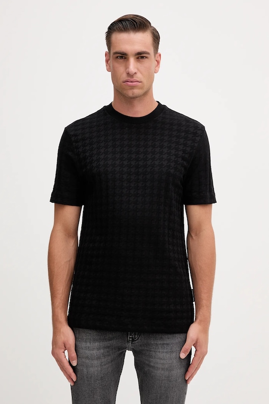 Хлопковая футболка Boss, черный
Хлопковая футболка Boss, черный