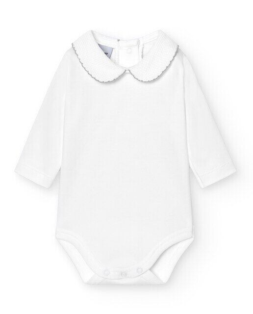 Комплект из 2 детских боди из пике с воротником-поло Babidú, серый
Комплект из 2 детских боди из пике с воротником-поло Babidú, серый