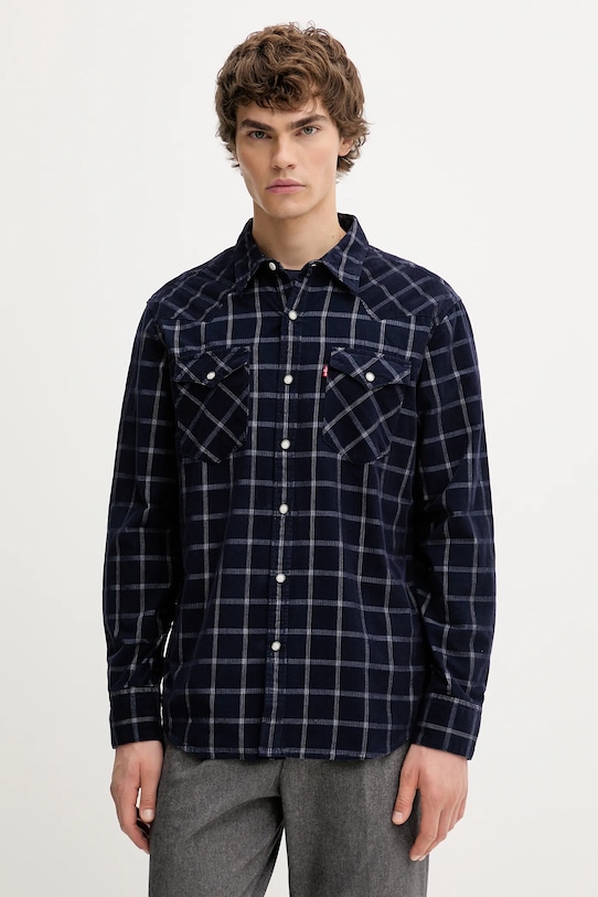 Хлопковая рубашка Levi'S, темно-синий
Хлопковая рубашка Levi'S, темно-синий