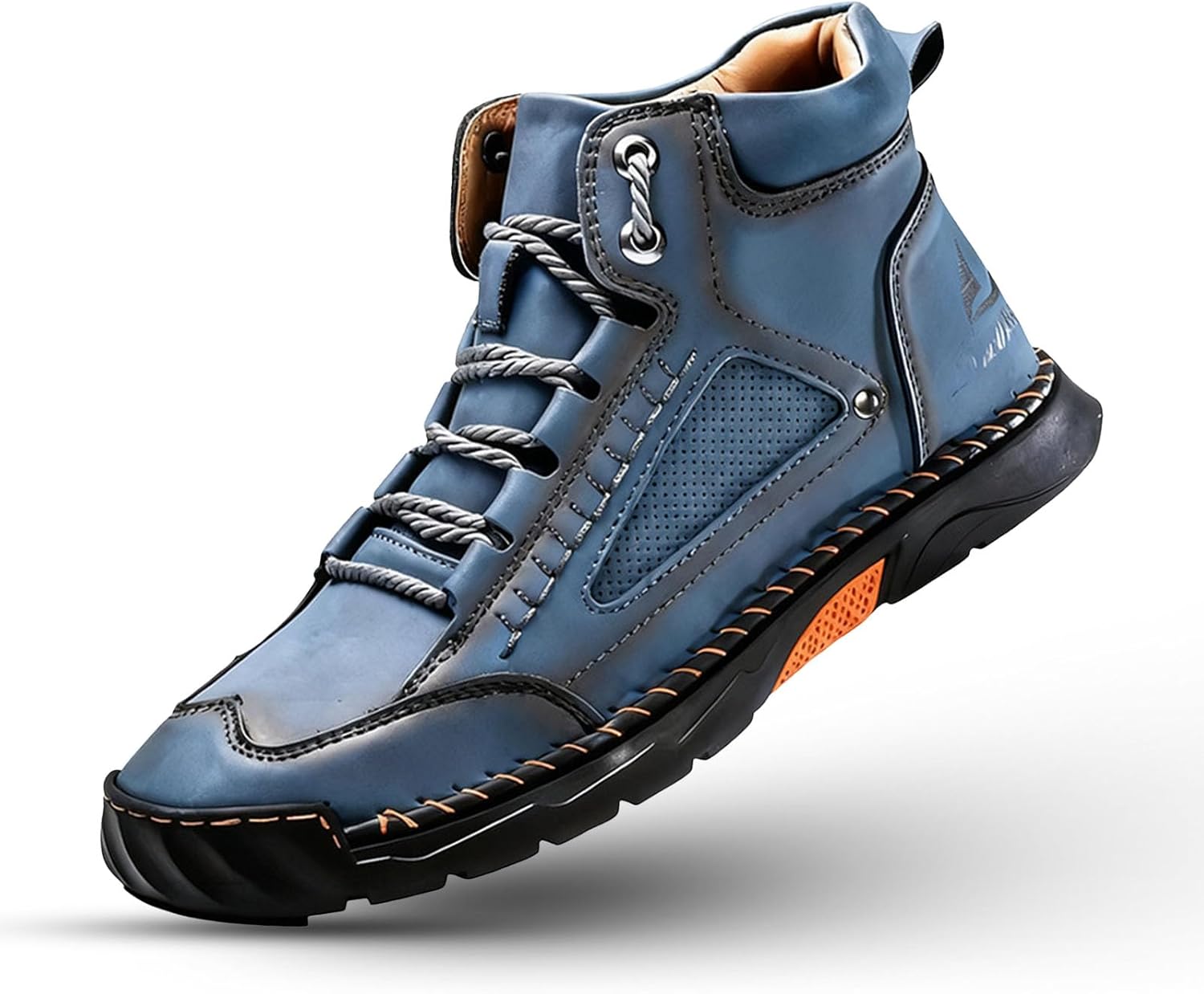 Кожаные ботинки Cotozic, водонепроницаемые мужские удобные кожаные ботинки ручной работы, поддержка свода стопы для мужчин, синий
Кожаные ботинки Cotozic, водонепроницаемые мужские удобные кожаные ботинки ручной работы, поддержка свода стопы для мужчин, синий