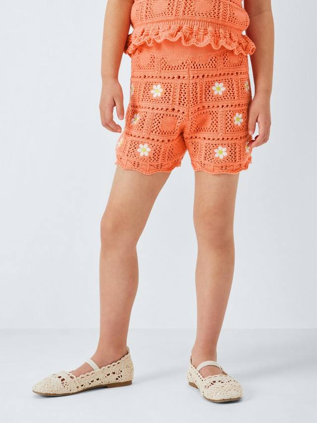 Детские шорты с цветочным узором крючком John Lewis, Orange
Детские шорты с цветочным узором крючком John Lewis, Orange