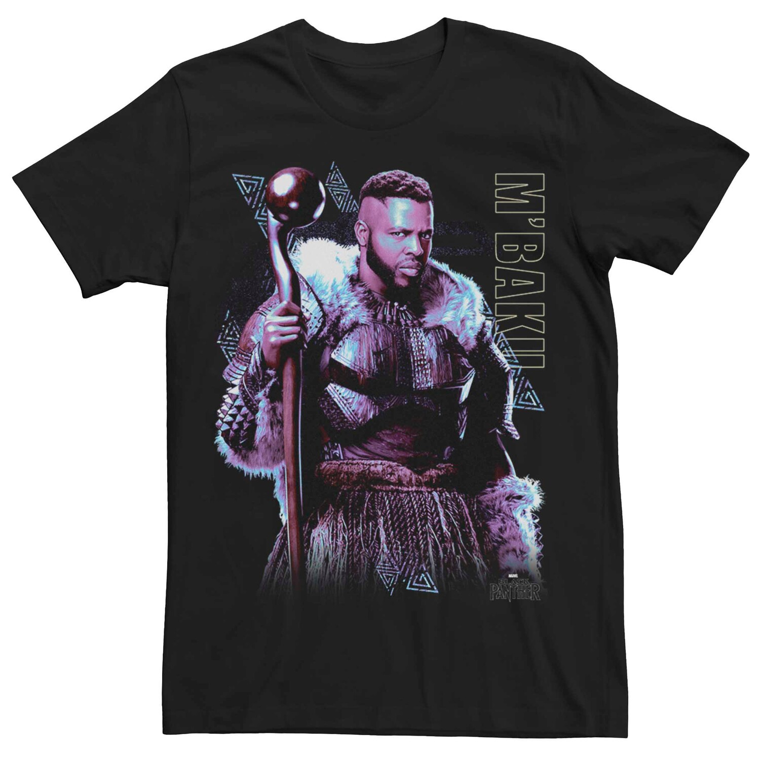 Мужская футболка с портретом лидера Marvel Black Panther M'Baku Licensed Character
Мужская футболка с портретом лидера Marvel Black Panther M'Baku Licensed Character