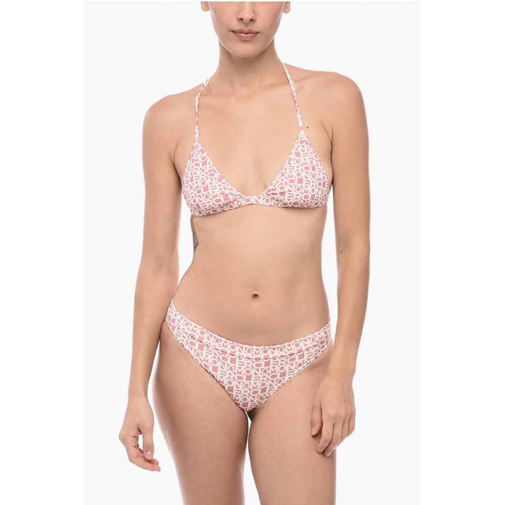 Комплект бикини с логотипом и регулируемыми бретелями Moncler, White
Комплект бикини с логотипом и регулируемыми бретелями Moncler, White