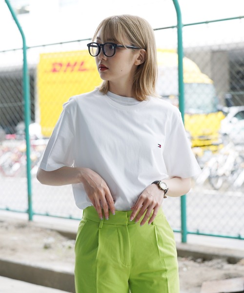 Футболка с коротким рукавом свободного кроя объемного силуэта TOMMY HILFIGER, красная
Футболка с коротким рукавом свободного кроя объемного силуэта TOMMY HILFIGER, красная