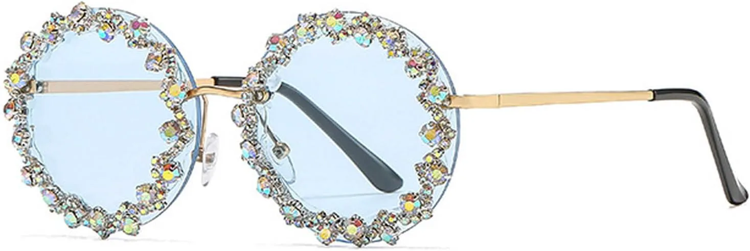 Laureles Модные круглые солнцезащитные очки с кристаллами и стразами для женщин, мужские солнцезащитные очки для вождения, защита от ультрафиолета UV400, C5
Laureles Модные круглые солнцезащитные очки с кристаллами и стразами для женщин, мужские солнцезащитные очки для вождения, защита от ультрафиолета UV400, C5