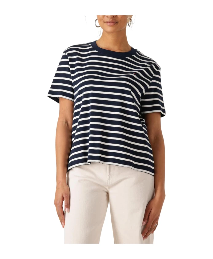 Узкий топ-поло с вырезом-лодочкой Tommy Hilfiger, синий
Узкий топ-поло с вырезом-лодочкой Tommy Hilfiger, синий