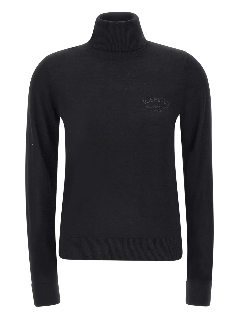 Водолазка с вышитым логотипом Iceberg, черный
Водолазка с вышитым логотипом Iceberg, черный