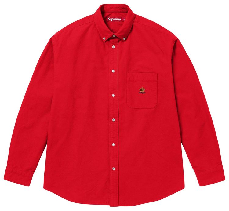 Рубашка Supreme из фланели свободного кроя, красный
Рубашка Supreme из фланели свободного кроя, красный