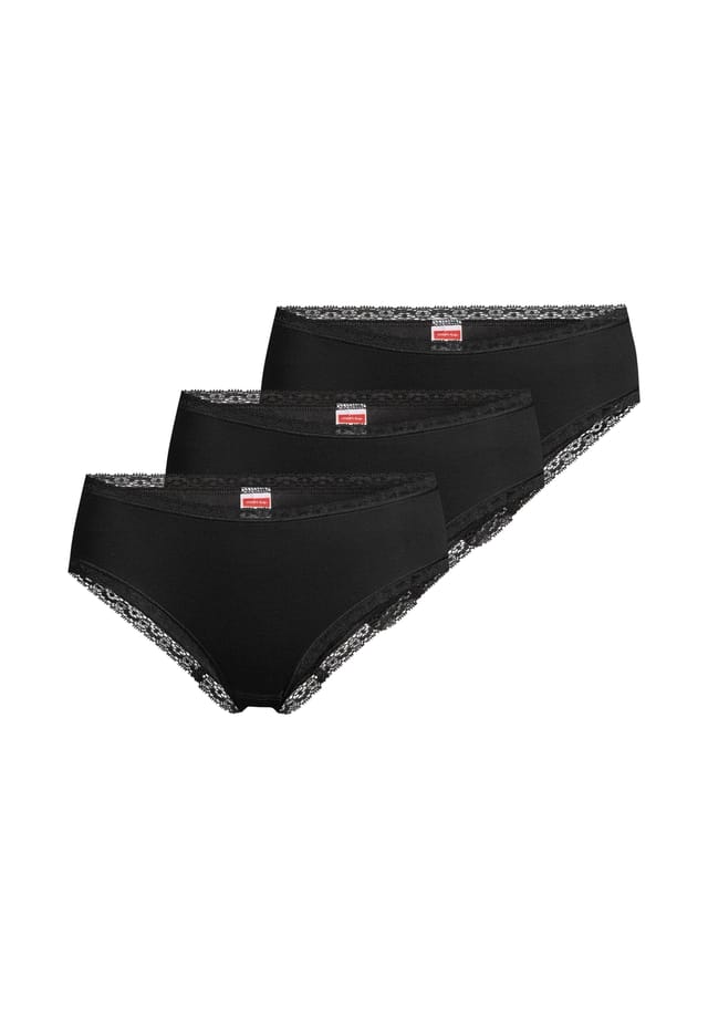 Трусы-Хипстеры 3 шт. в упаковке из модала -Con-Ta-, черный
Трусы-Хипстеры 3 шт. в упаковке из модала -Con-Ta-, черный