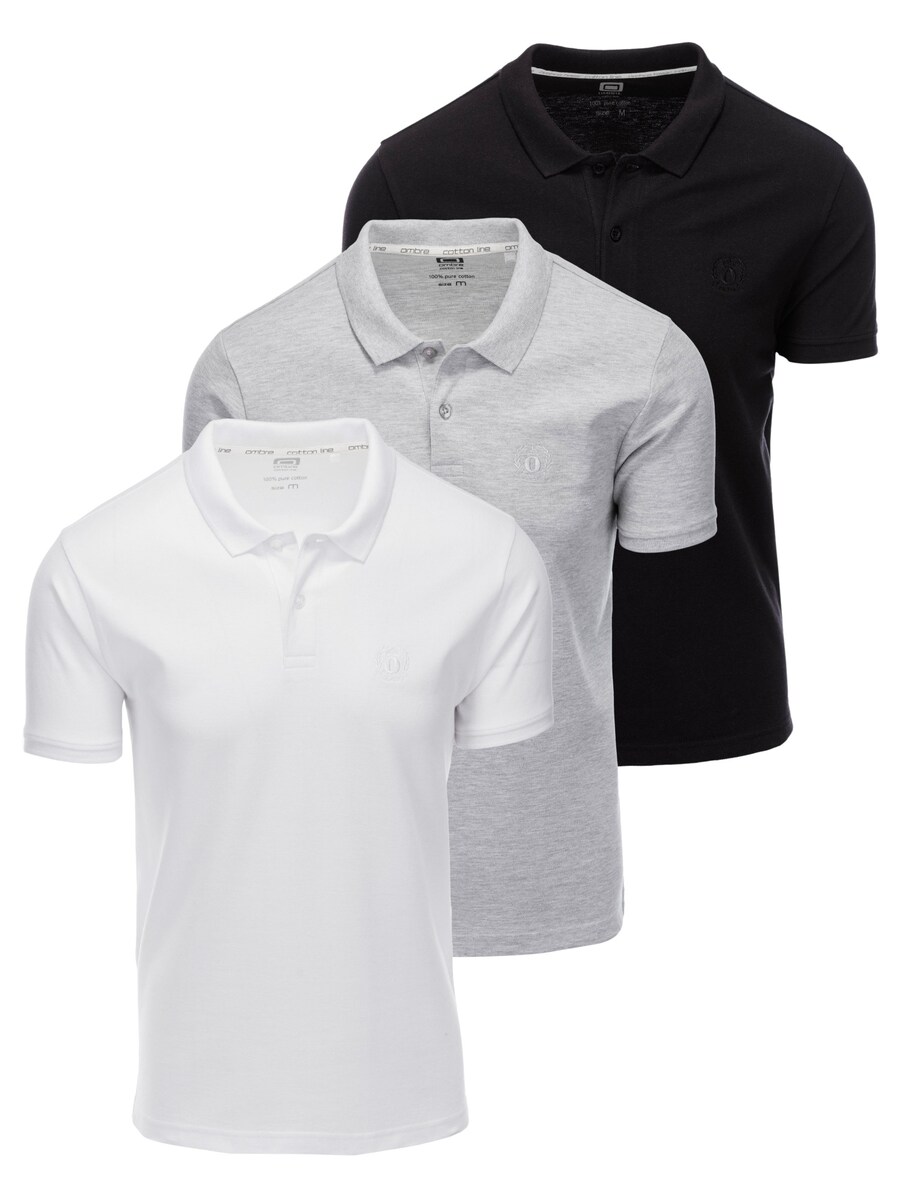 Рубашка Ombre, серый/черный/белый
Рубашка Ombre, серый/черный/белый