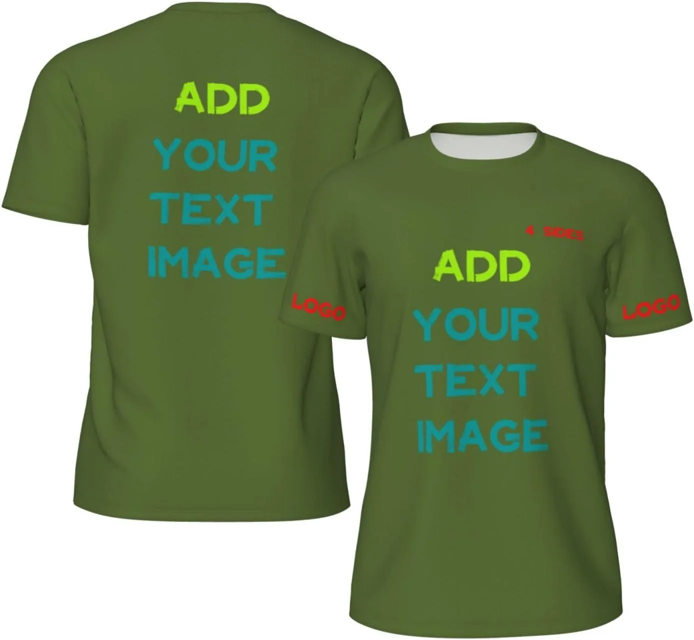 Футболка Custom с принтом на 4 сторонах
Футболка Custom с принтом на 4 сторонах