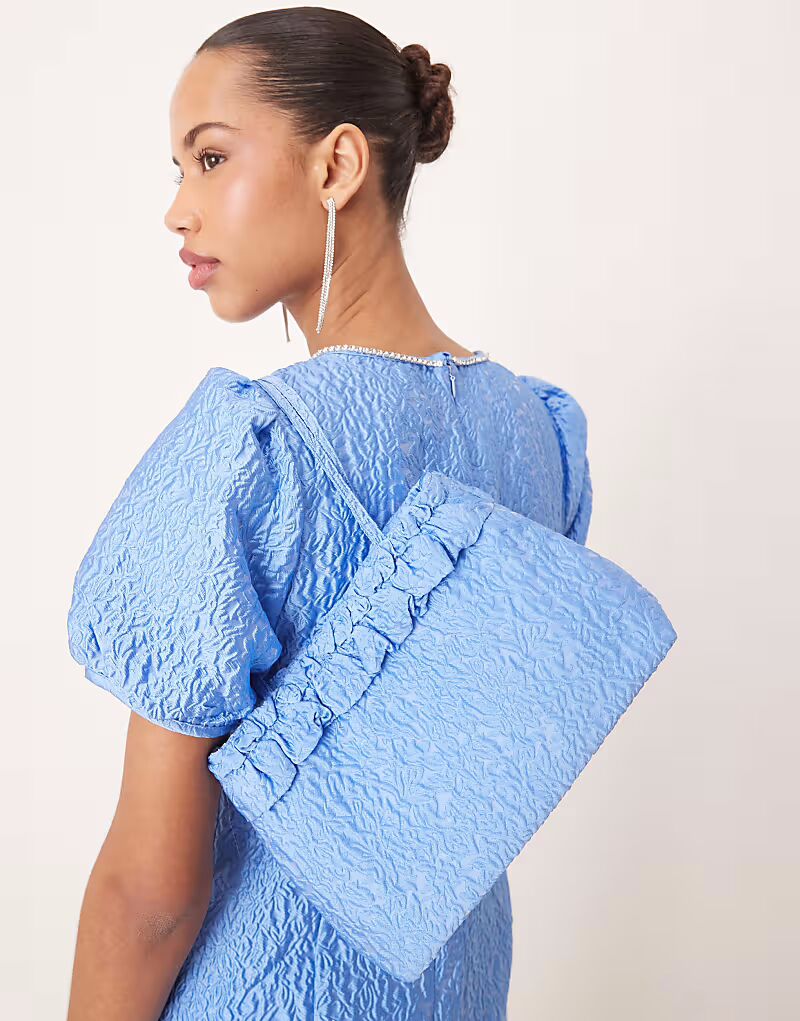 Жаккардовая сумка-коорд василькового цвета с декоративным узором Sister Jane, Голубой, Жаккардовая сумка-коорд василькового цвета с декоративным узором Sister Jane
Жаккардовая сумка-коорд василькового цвета с декоративным узором Sister Jane, Голубой, Жаккардовая сумка-коорд василькового цвета с декоративным узором Sister Jane