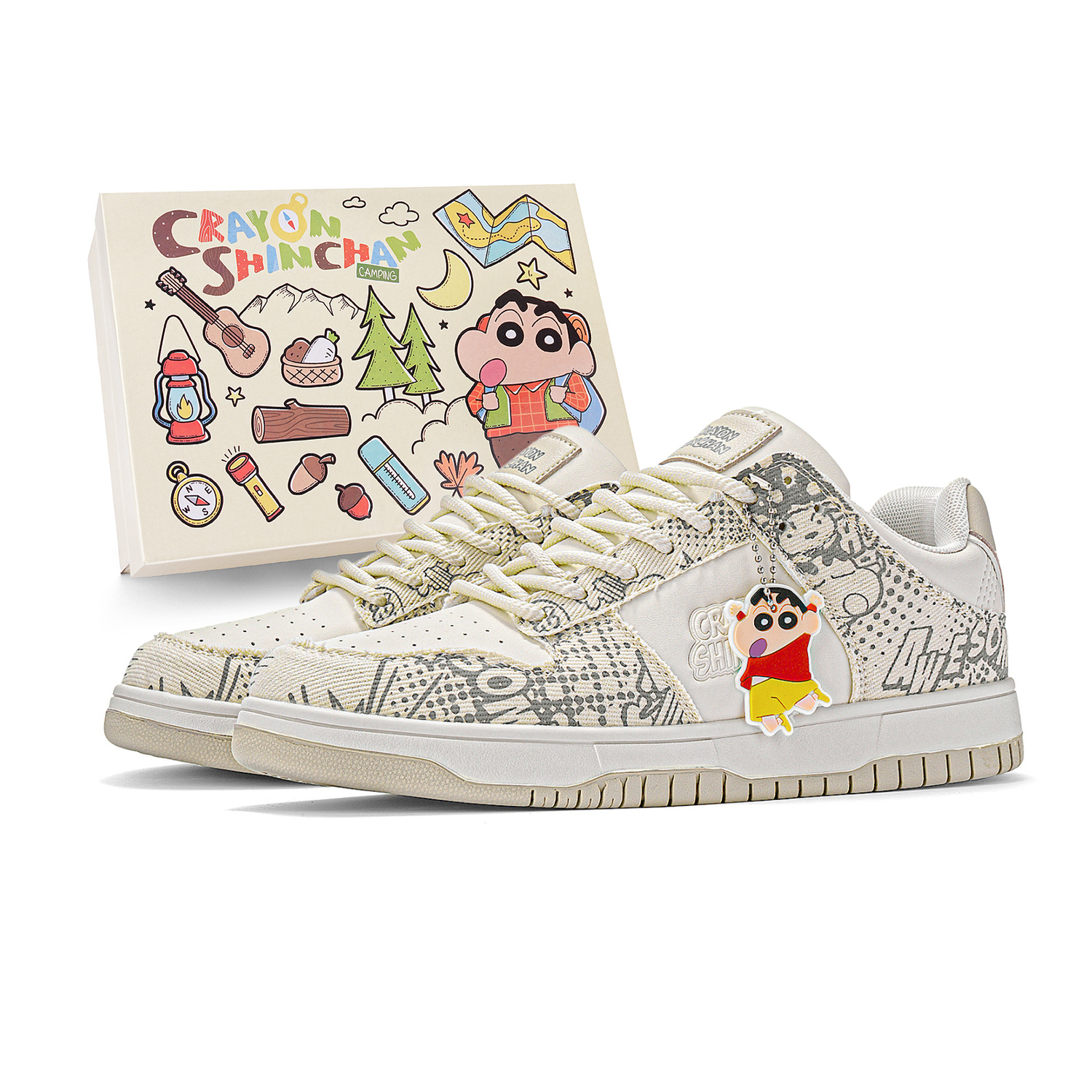 Crayon Shinchan Скользоустойчивые износостойкие легкие дышащие низкие скейтерские кроссовки унисекс бежево-абрикосовые, цвет Beige Apricot
Crayon Shinchan Скользоустойчивые износостойкие легкие дышащие низкие скейтерские кроссовки унисекс бежево-абрикосовые, цвет Beige Apricot