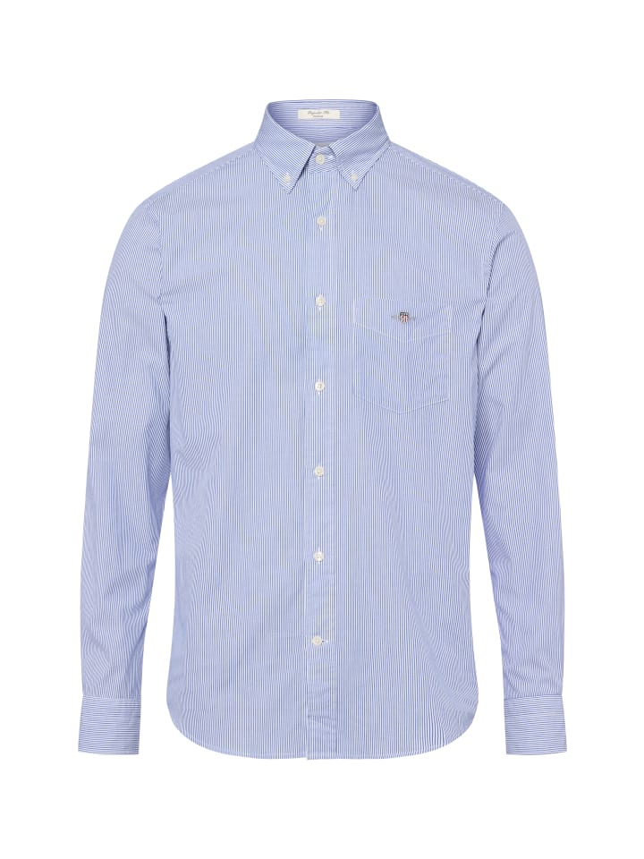 Рубашка белого и синего цвета Gant
Рубашка белого и синего цвета Gant