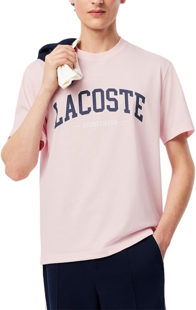 Мужская футболка Lacoste Classic Fit из хлопкового джерси с логотипом, Light Pink, Розовый, Мужская футболка Lacoste Classic Fit из хлопкового джерси с логотипом, Light Pink
Мужская футболка Lacoste Classic Fit из хлопкового джерси с логотипом, Light Pink, Розовый, Мужская футболка Lacoste Classic Fit из хлопкового джерси с логотипом, Light Pink