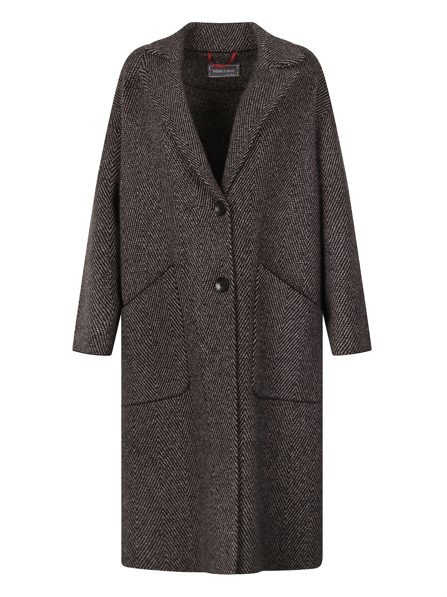 Вязаное пальто White Label by RoFa, темно-коричневый
Вязаное пальто White Label by RoFa, темно-коричневый