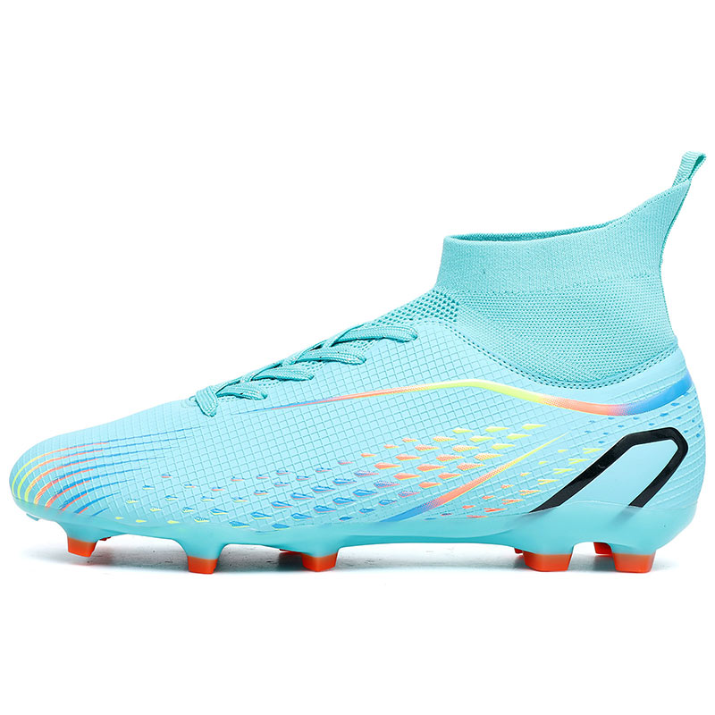 Футбольные бутсы детские с высоким верхом и противоскользящим покрытием для подростков HBRK, аква
Футбольные бутсы детские с высоким верхом и противоскользящим покрытием для подростков HBRK, аква