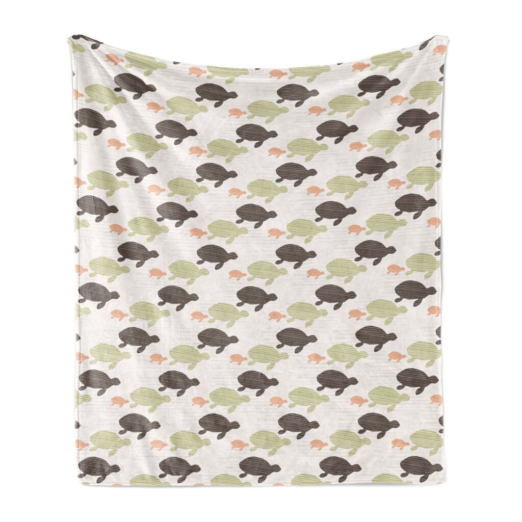 ABAKUHAUS Animal Art Мягкое фланелевое флисовое одеяло, красочные силуэты черепах с полосатым рисунком на однотонном фоне, 175 x 230 см, белое и разноцветное, белый
ABAKUHAUS Animal Art Мягкое фланелевое флисовое одеяло, красочные силуэты черепах с полосатым рисунком на однотонном фоне, 175 x 230 см, белое и разноцветное, белый