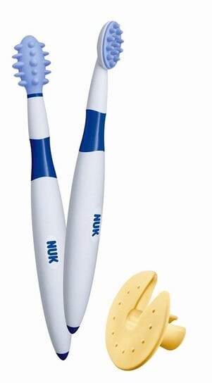 Нук, Набор обучающих зубных щеток и резинок, 2 шт., Mapa GmbH
Нук, Набор обучающих зубных щеток и резинок, 2 шт., Mapa GmbH