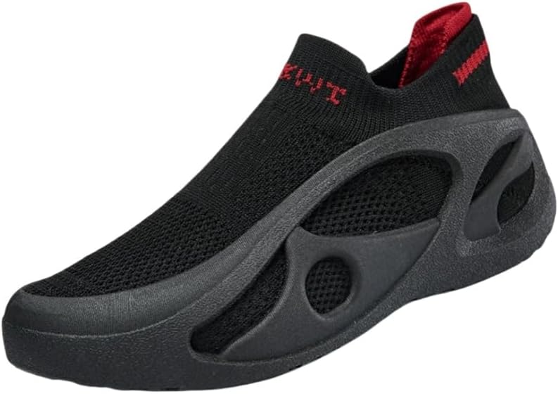 Модные повседневные спортивные кроссовки с дышащим верхом из сетки и стелькой, легкой подошвой из EVA, ультракомфортной амортизацией стельки Hoalox, черный
Модные повседневные спортивные кроссовки с дышащим верхом из сетки и стелькой, легкой подошвой из EVA, ультракомфортной амортизацией стельки Hoalox, черный